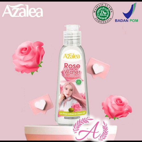 Azalea Deep Hydration Rose Water Toner Penyegar Wajah