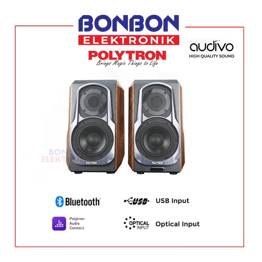 POLYTRON HiFi Speaker AUDIVO PHS 6A Bluetooth Extra Bass