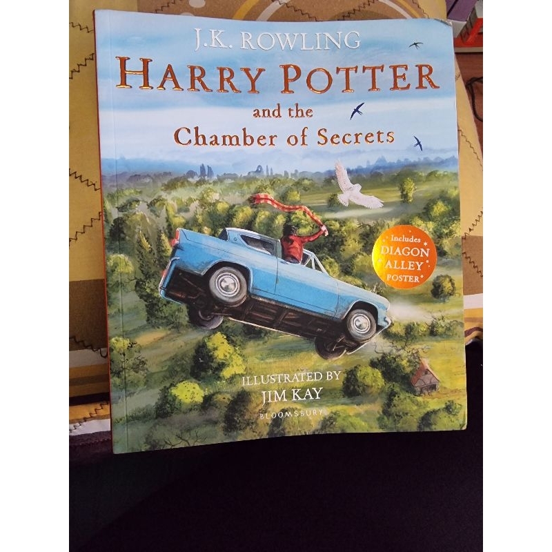 Harry Potter Chamber of Secrets Illustrated + Poster
