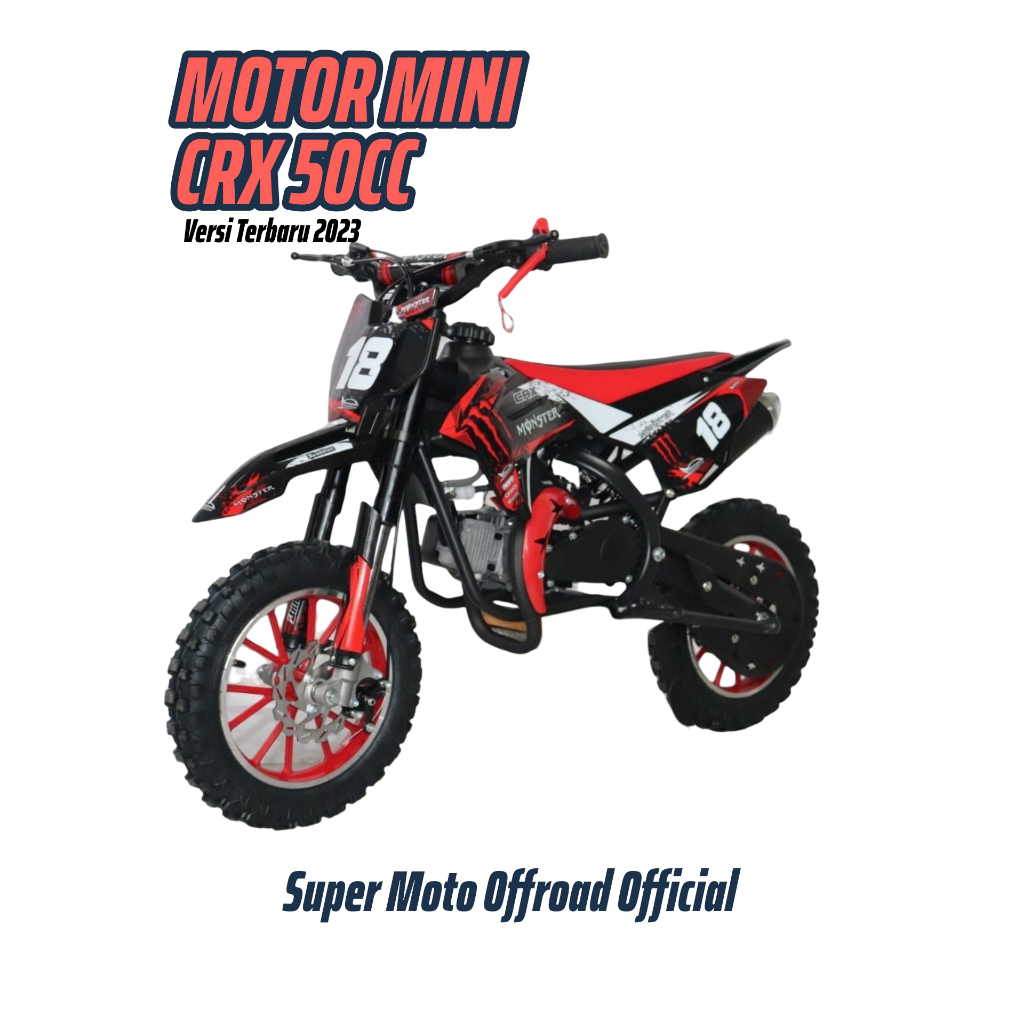 Motor Mini Model CRX 50CC New 2023 | Mainan Motor Replika Anak