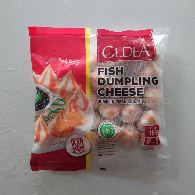 

Cedea Fish Dumpling Cheese 500gr (25pcs)