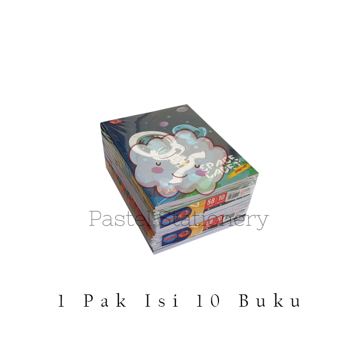 

[PACK] Buku Tulis SIDU 58 Lembar 1 Pak Isi 10 Buku Sinar Dunia