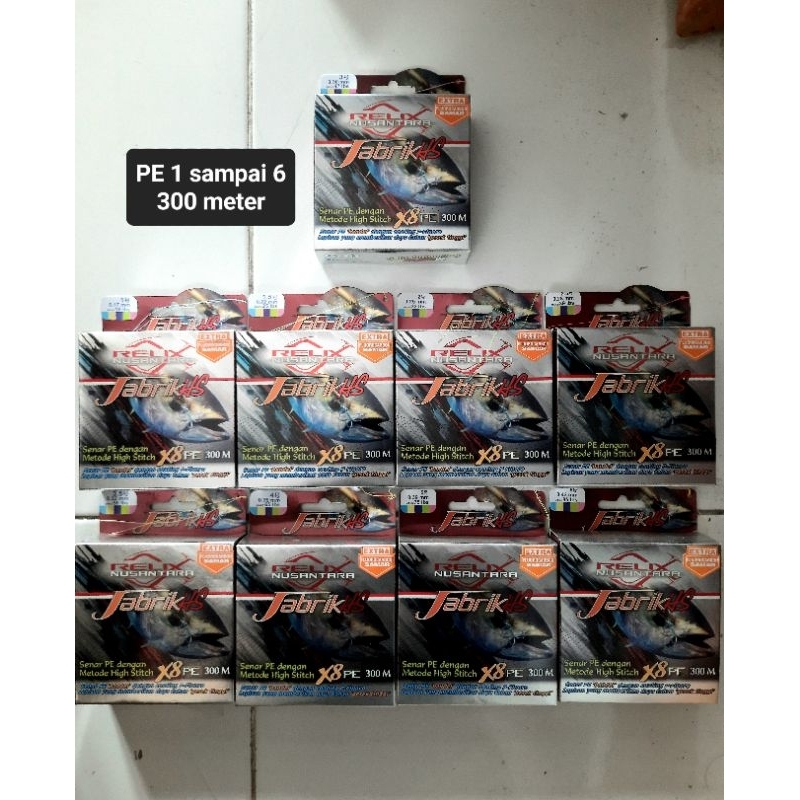 Senar PE Relix Nusantara Jabrik HS