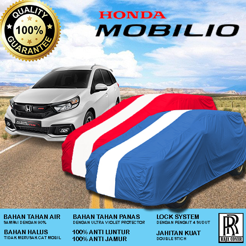 COVER MOBIL MOBILIO /RS OUTDOR WATERPROOF, Sarung Mobil HONDA MOBILIO, Selimut Mobil HONDA MOBILIO, 