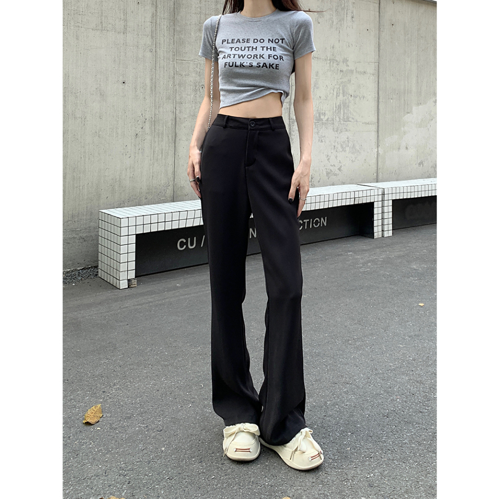 celana kulot highwaist wanita korea style premium celana wanita panjang import kekinian celana pants wanita