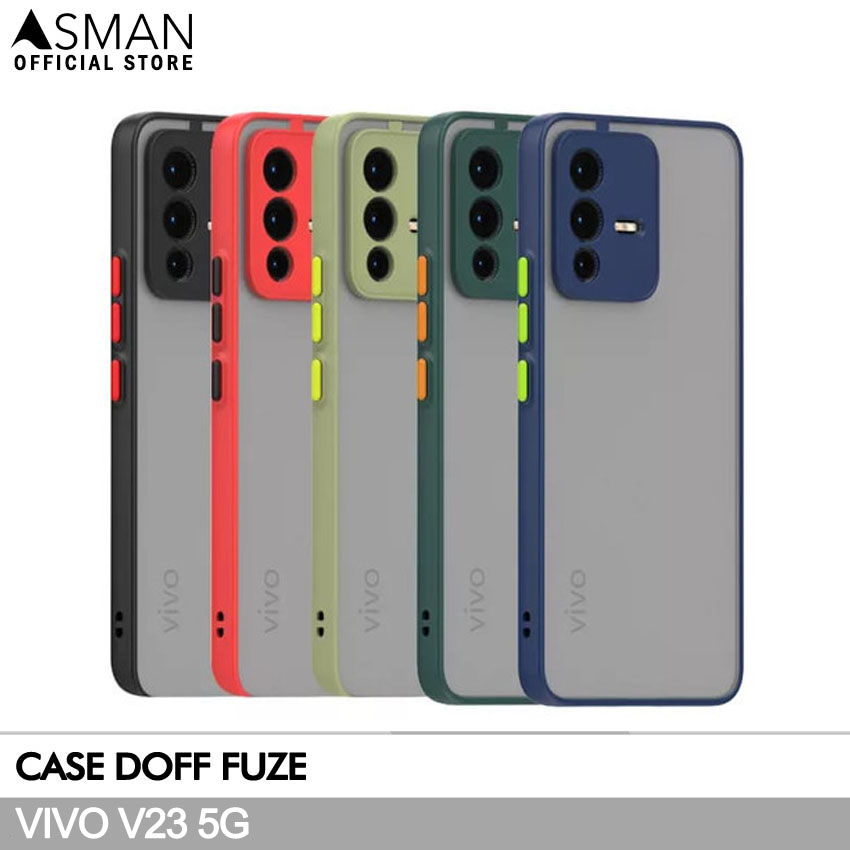 Asman Case Vivo V23 5G Fuze Premium Shield Protector