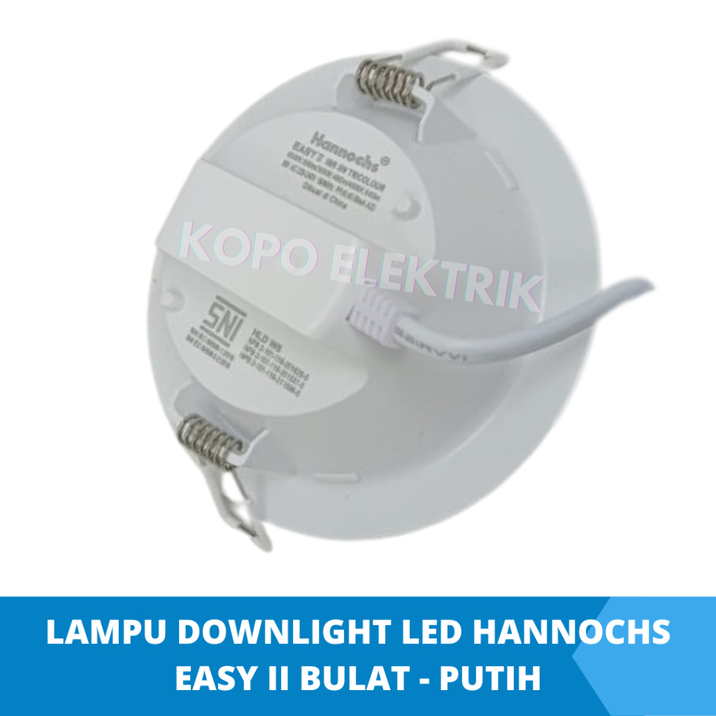 Lampu Downlight LED Hannochs Easy II Bulat 3w 5w 7w  - Putih