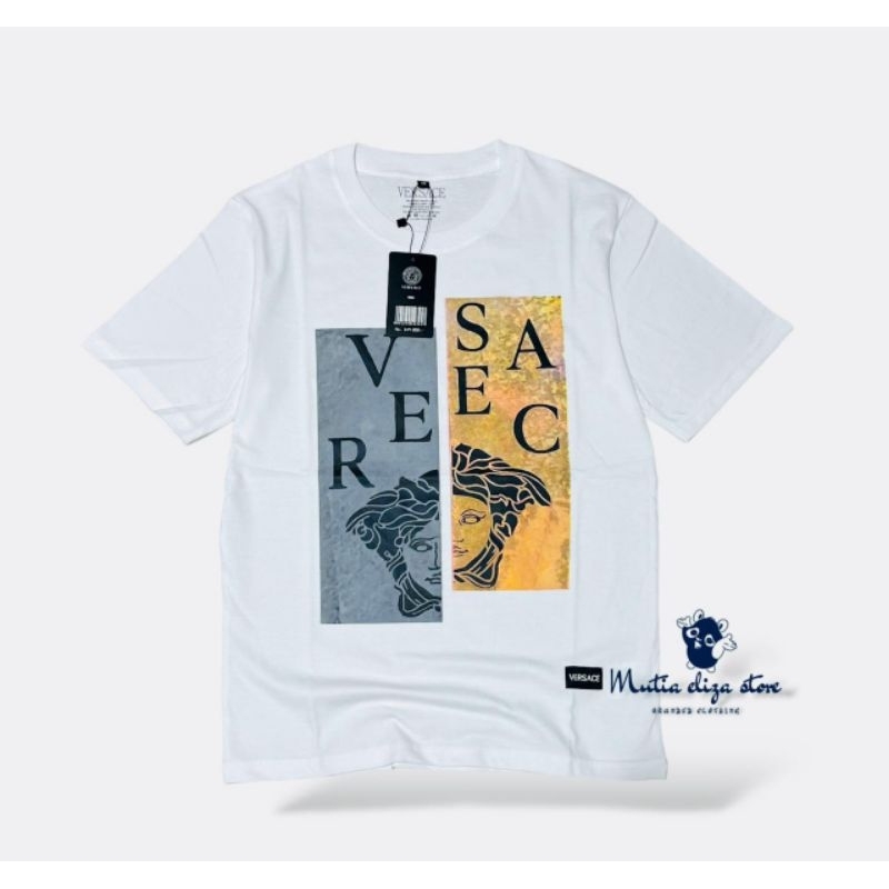 KAOS PRIA DISTRO PREMIUM 838 / TSHIRT VER5ACE / BAJU KAOS PRIA / KAOS LENGAN PENDEK / KAOS M.L.XL / KAOS PRIA DISTRO / KAOS  VERSACE