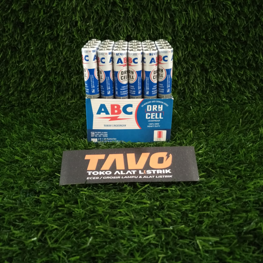 Baterai ABC AA A2 Biru ORIGINAL TERMURAH / Battery AA ABC ORI GROSIR / Baterai ABC AA / Batrai AA AB