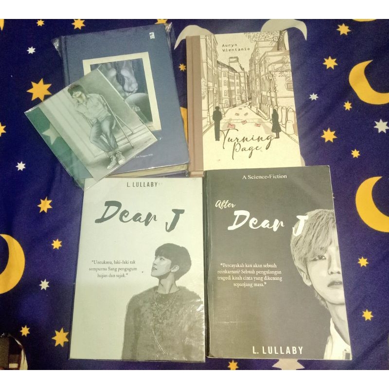 PRELOVED  TURNING PAGE, NARASI 2021 + RAKSI, DEAR J, AFTER DEAR J, LAUT BERCERITA HARD COVER