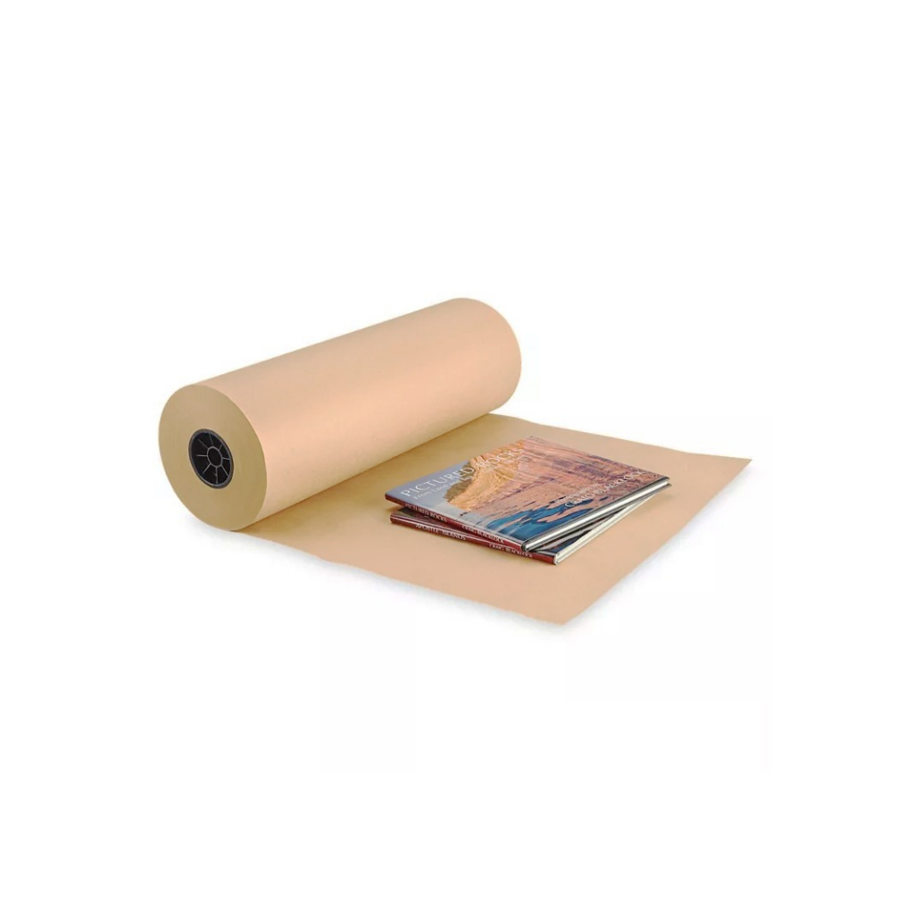 

Brown Kraft Wrapping Paper Roll / Medium Kraft / Kertas Coklat 70cm
