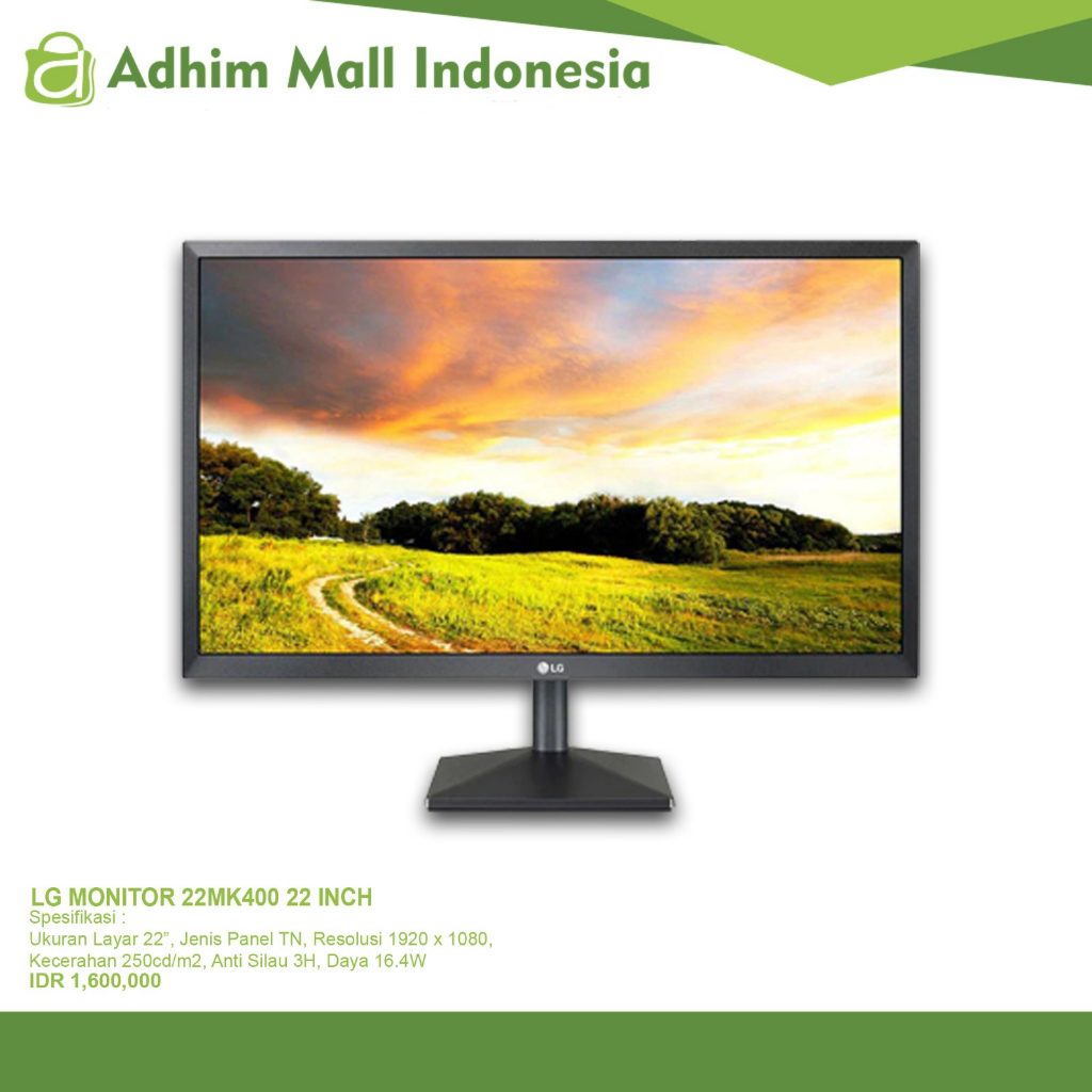 LG Monitor 22MK400 22 Inch Garansi Resmi