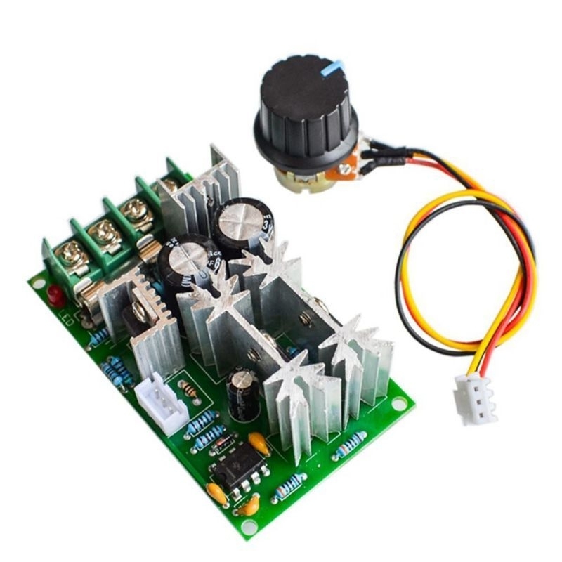 Dimmer DC 20A PWM Speed Control Motor LED 9-60v Regulator 775 12v 24v/ high Power PWM Speed Control 