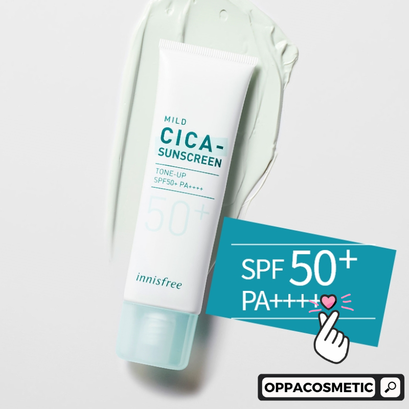 Innisfree Mild Cica Sunscreen SPF50+ PA++++ 1ml