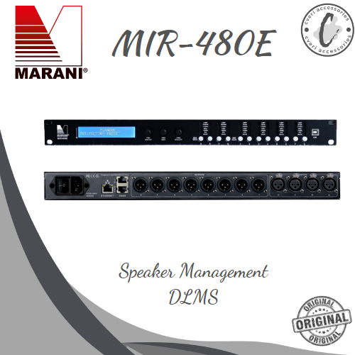 Marani MIR-480E Speaker Management 4 In 8 Out DLMS Original MIR480E