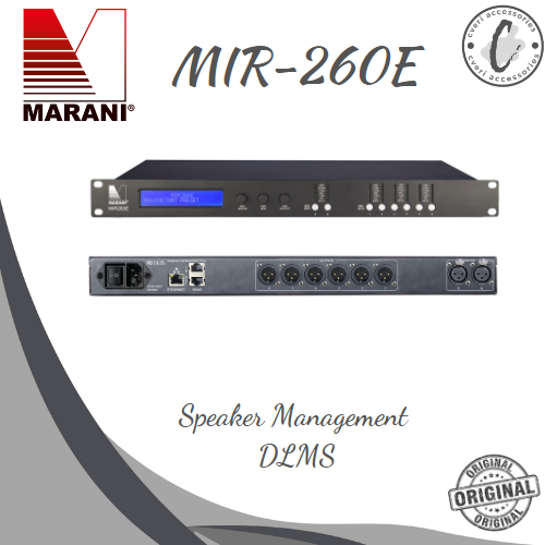 Marani MIR-260E Speaker Management 2 In 6 Out DLMS Original MIR260E