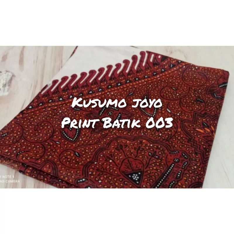 Udeng Batik Print Segi Empat