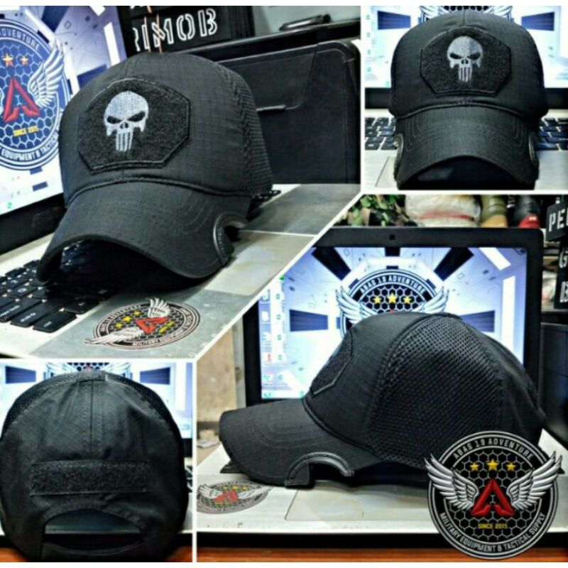 Topi Tactical logo emerson/punisher Best Qualiy