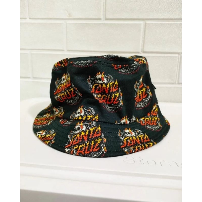 SANTA CRUZ Full Print Boneyard Bucket HatTag: Broken Promises × Santa Cruz, 100% Original