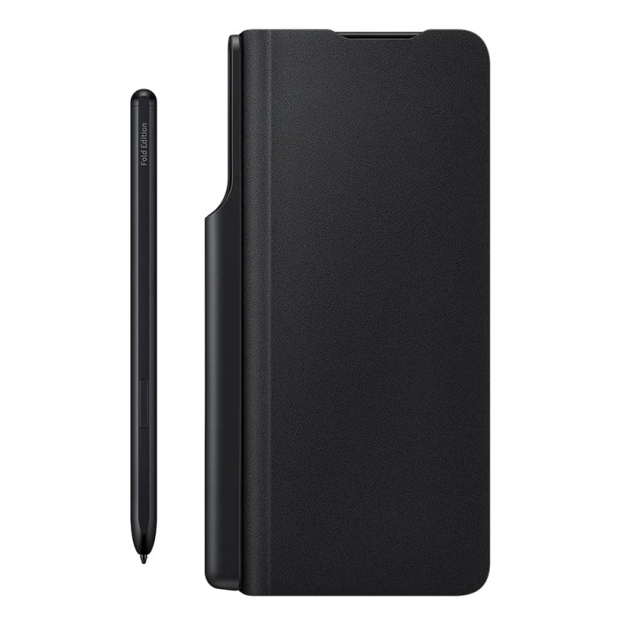 Flip Cover with Pen Holder Samsung Galaxy Z Fold 3 / Z Fold 4 / Z Fold 5 5G Sarung Case