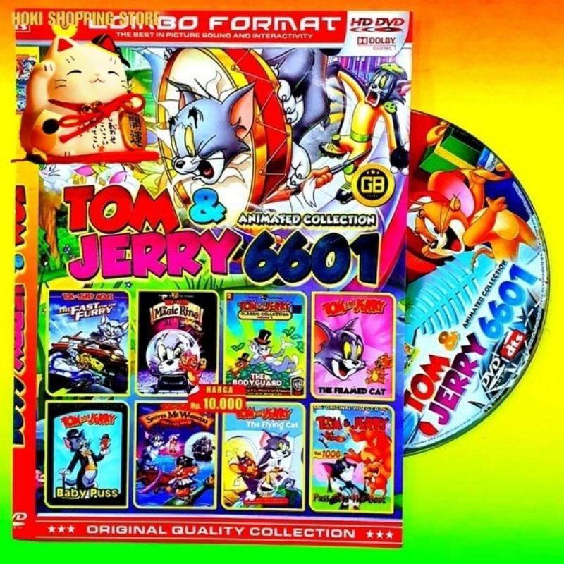 KASET DVD TOM AND JERRY