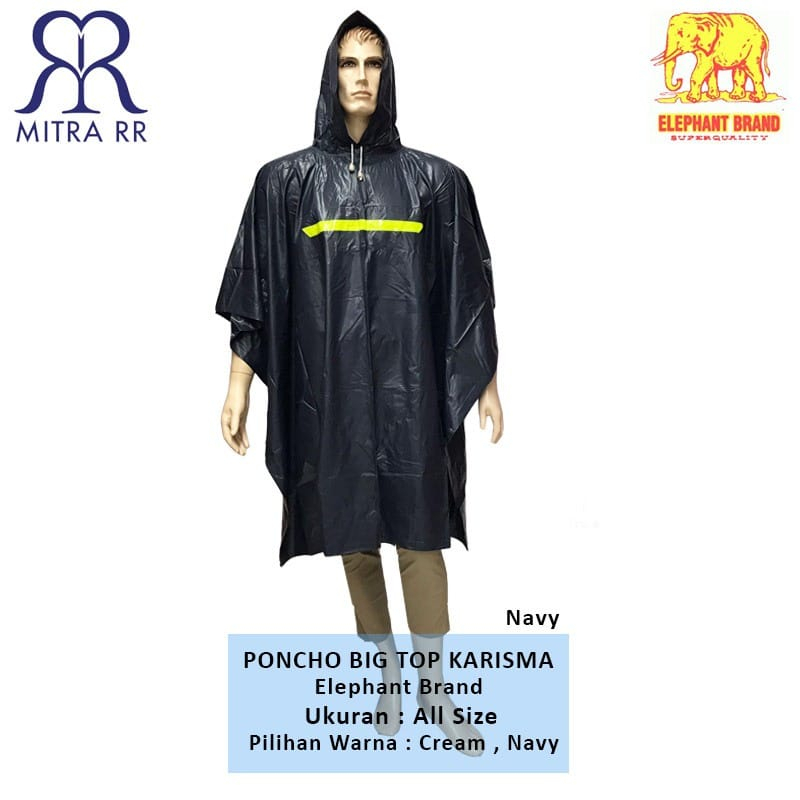 Jas Hujan Poncho Dewasa Unisex Big Top Karisma Scothlite Skotlet