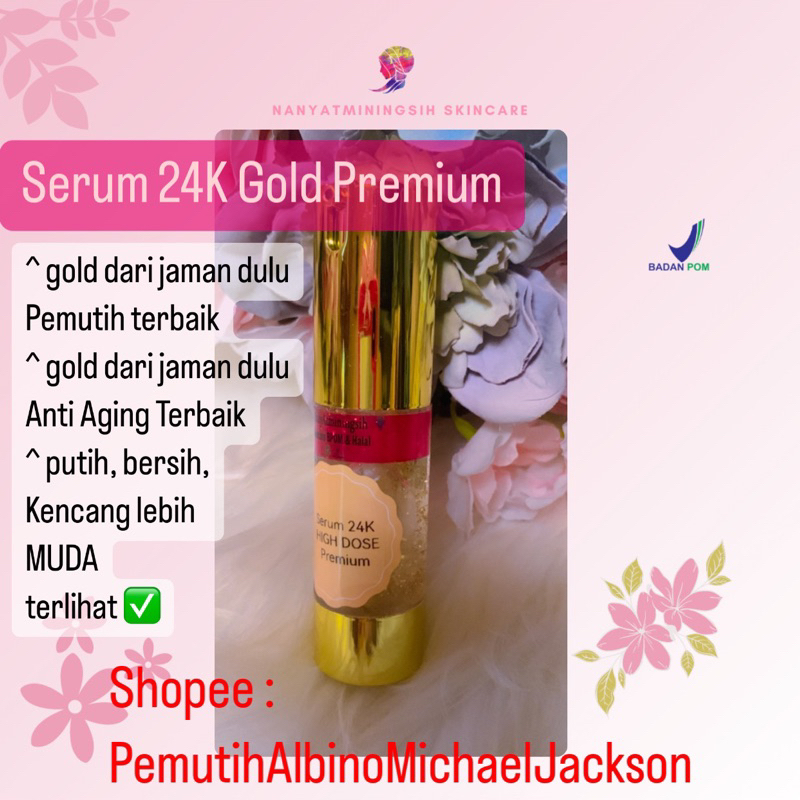 Serum Wajah Gold 24k Premium