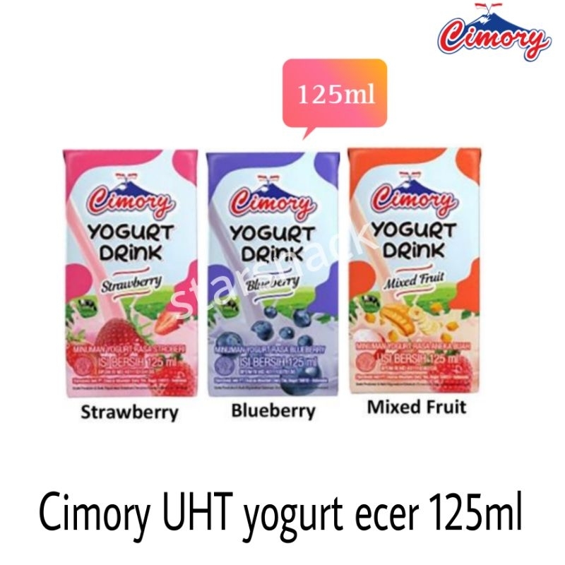 

Cimory UHT yogurt drink 125ml ecer satuan