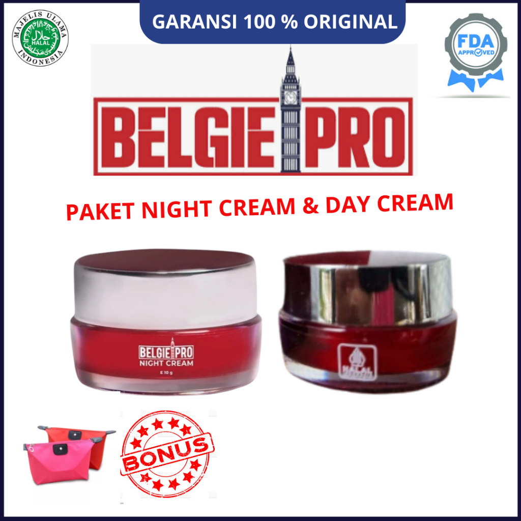 Belgie Pro Night Cream & Day Cream