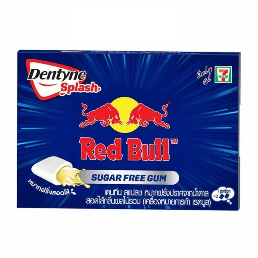 Red Bull Sugar Free Gum Permen Karet Bebas Gula Diabetes Permen Bebas