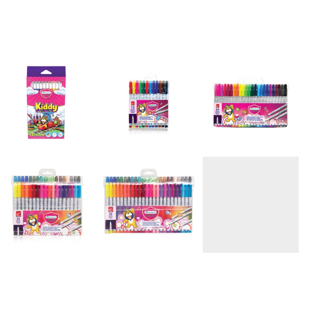 

[Master Art] Spidol Marker Brush Marker And Washable Marker 12/24/36/48 Colours