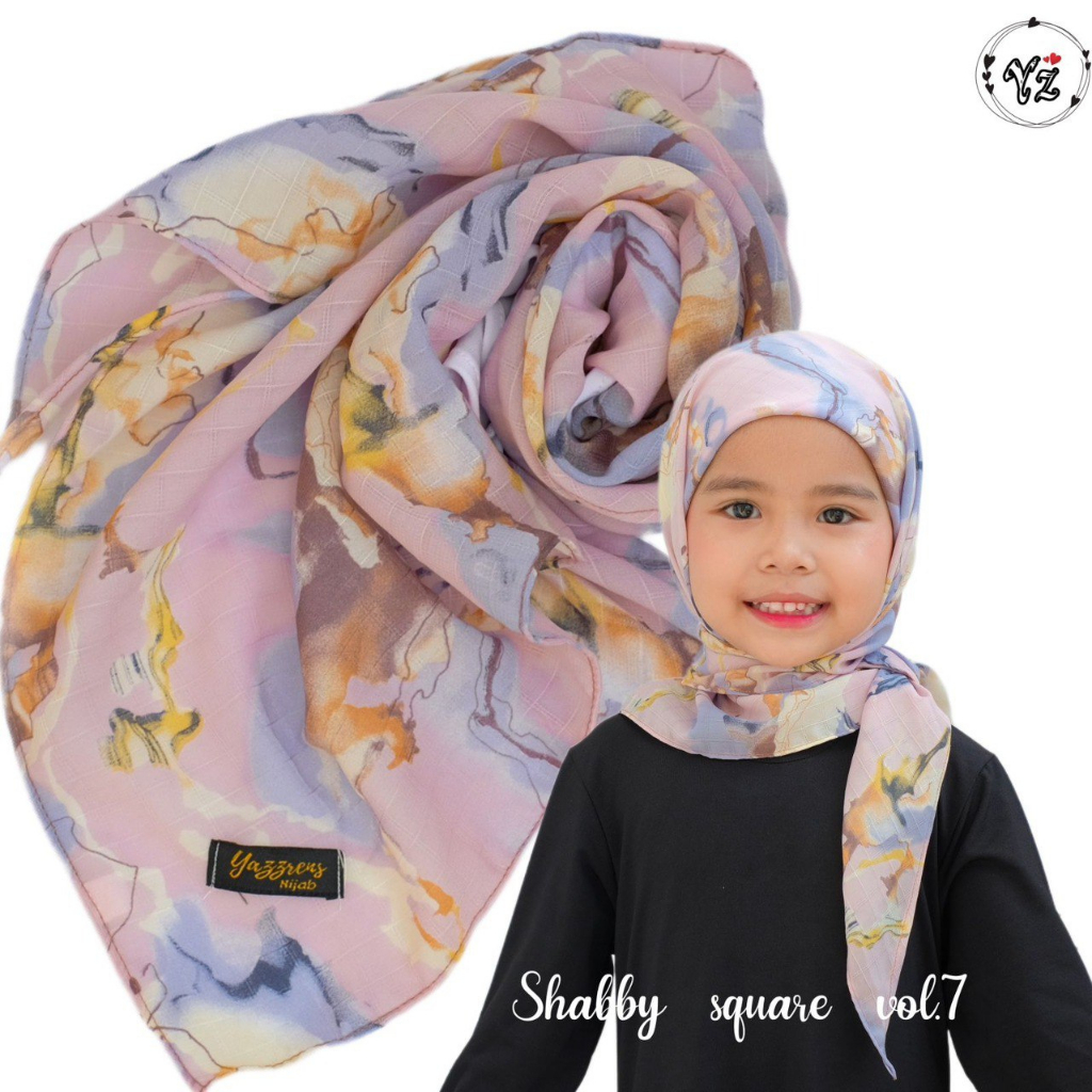 Afsheenastore Shabby Square Inner/ Jilbab Abak Perempuan VOL 7