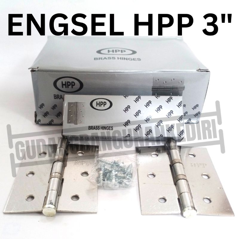 [12 pasang] engsel HPP 3&quot; inch per lusin 12 pasang