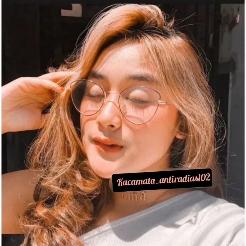 6658 KACAMATA PHOTOCROMIC KACAMATA CAT EYE KACAMATA PHOTOCROMIC MINUS BLUE RAY KACAMATA ANTIRADIASI