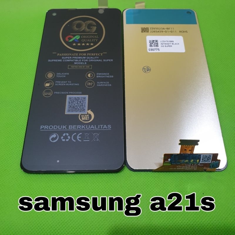 lcd ts touchscreen samsung a21s / a217 fullset