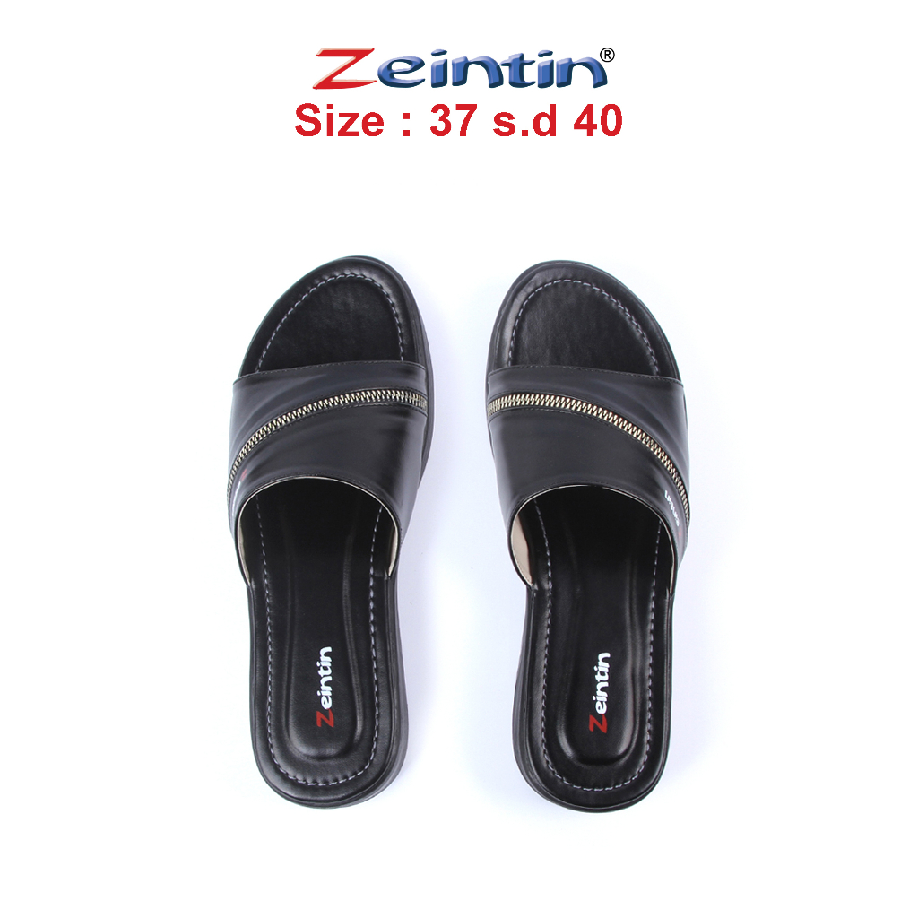 Zeintin - Sandal Wanita HItam Sandal Wedges Wanita Sendal Wanita Terbaru Zeintin HP