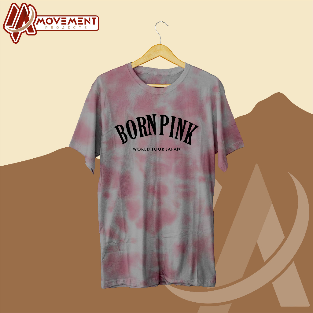 [EKSKLUSIF] KAOS BORNPINK TIEDYE WORLD TOUR JAPAN