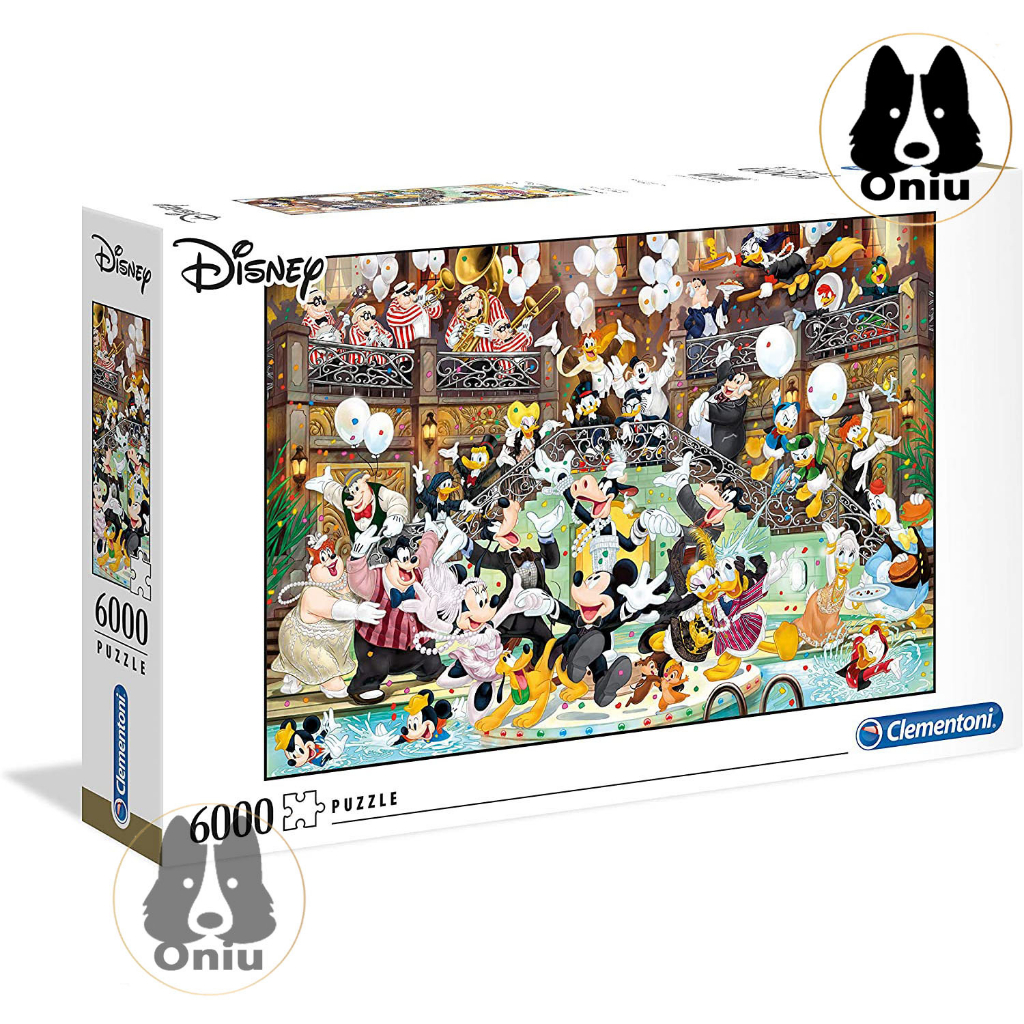 Clementoni Jigsaw Puzzle Disney Gala 6000 pieces