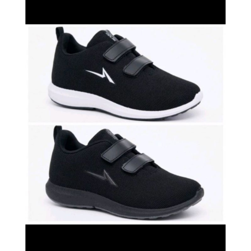 30-40 Sepatu Sekolah Anak Perempuan Laki Ando Sneakers Anak Wanita Dewasa SD SMP SMA Casual Pink Put