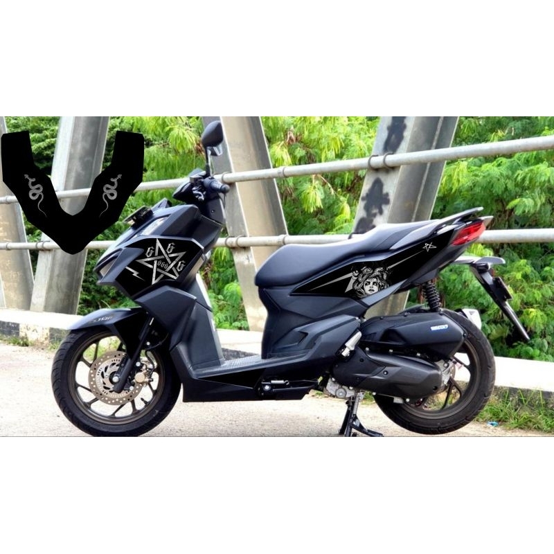 STRIPING STICKER VARIO 160 TRANSPARAN MEDUSA