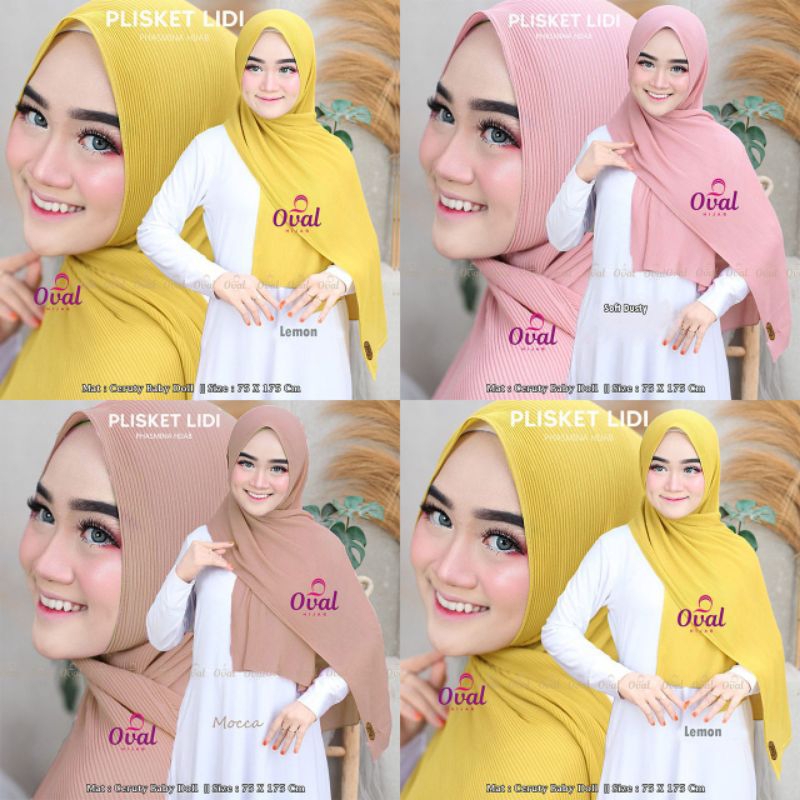 plisket lidi pashmina