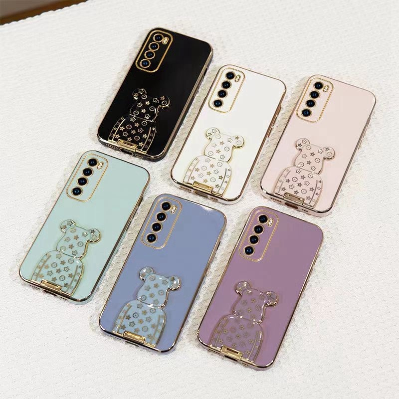 Holder HP Bentuk Beruang Lucu Phone Bracket Standing HP