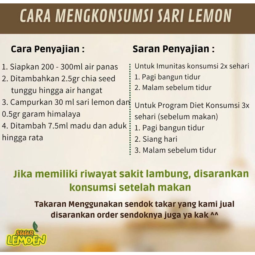 Suur Lemon / Sari Lemon Murni Untuk Diet &amp; Detoks/ Sari Lemon 100 % Fresh  250 Ml