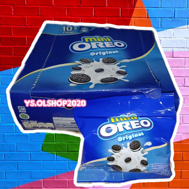 ECER || SATUAN Mini Oreo original biskuit sandwich coklat dengan krim rasa /YS.OLSHOP2020