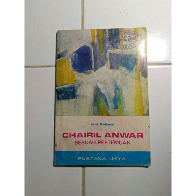 buku chairil anwar,sebuah pertemuan