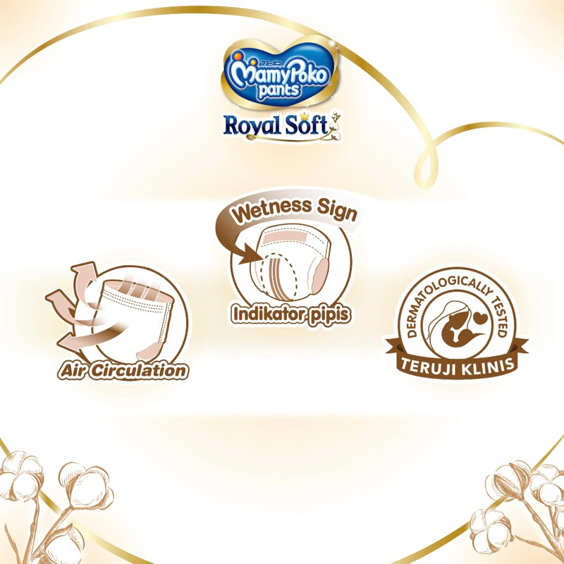 Mamypoko Royal Soft Pants S70 - S 70