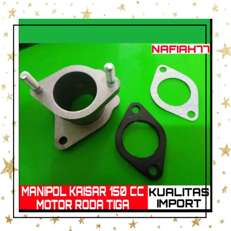 (KUALITAS IMPORT)MANIPOL KAISAR 150CC MOTOR GEROBAK SPARE PARTS MOTOR RODA TIGA