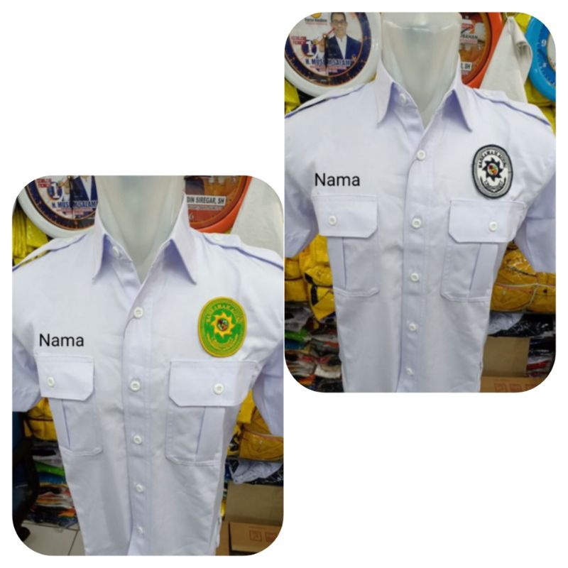 KEMEJA MAHKAMAH AGUNG || SERAGAM MAHKAMAH AGUNG BORDIR