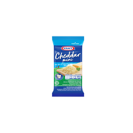 

Keju Kraft Cheddar Mini 30 gram | BPOM RI ✅
