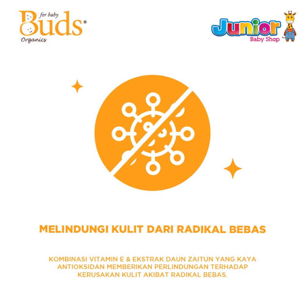 BUDS Solar Care 75ml - Sunblock Sunscreen Pelindung Kulit Bayi dan Anak dari Matahari